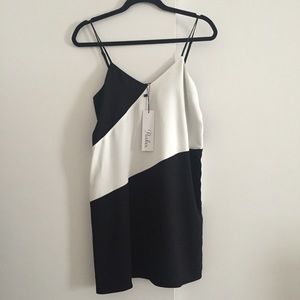 Parker Crawley Black and White Dress